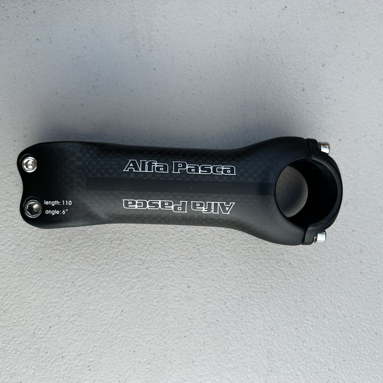 Carbon Fiber MTB Stem 31.8 6/17 Degree Road Bike Bicycle Stem 1-1/8″ Carbon Stem