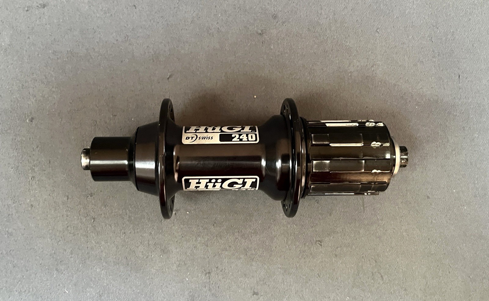 HuGI DT Swiss 240 Hub Set MTB 135mm 32H 100mm 28H QR Rim Brake 8/9 Speed
