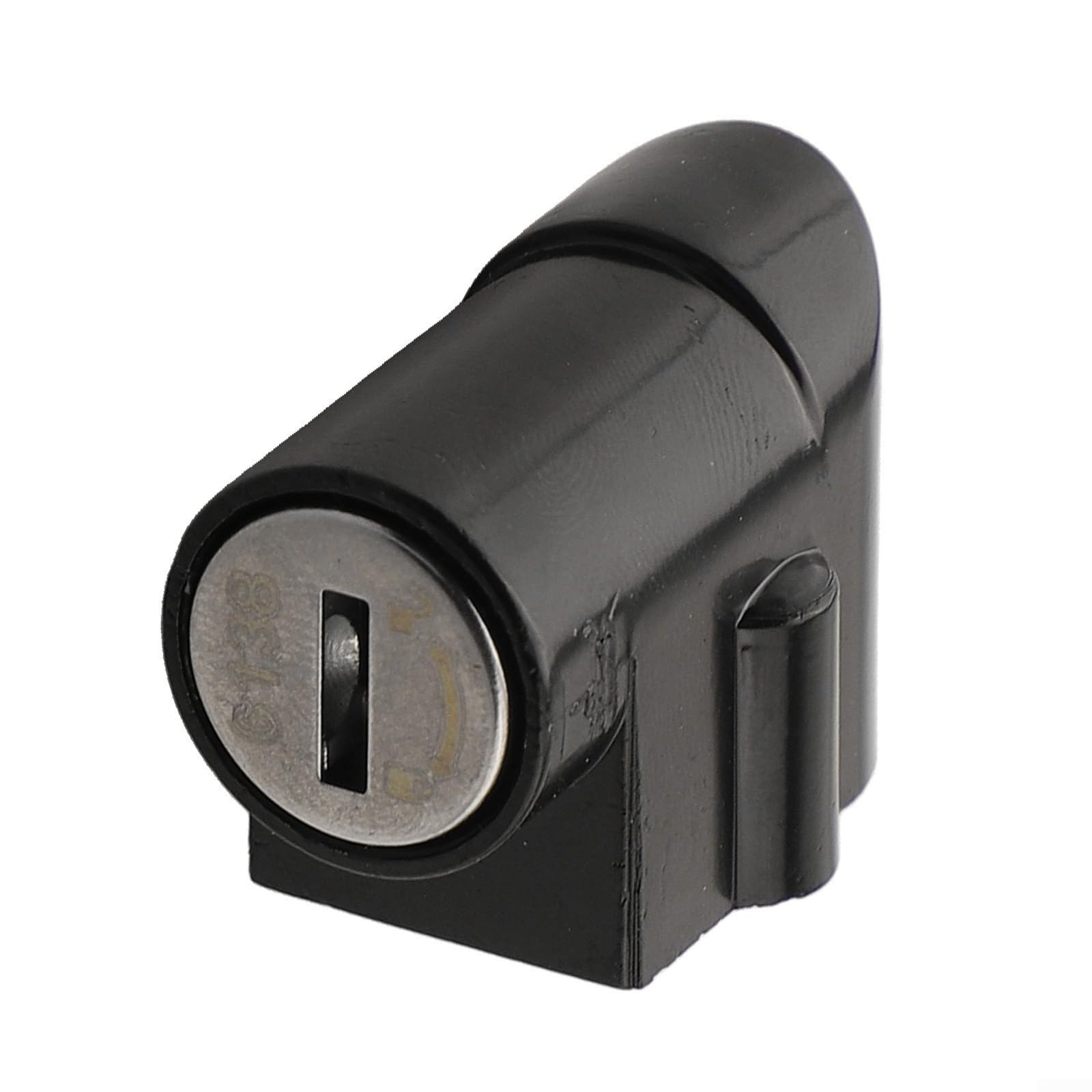 Electric Bike Battery Lock, E-Bike Ignition Key Switch, Aluminum Alloy Case, 12m