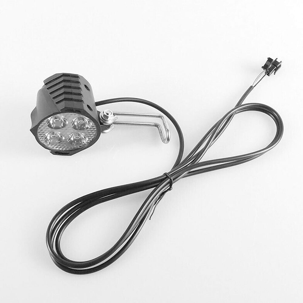 1PC 2 in 1 Headlight Front Light Led Lamp Horn for Bicycle E-Bike Electric US++
