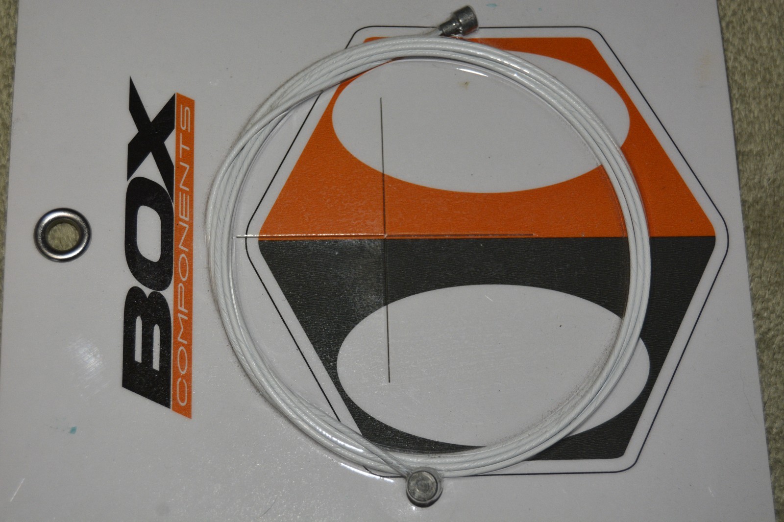 Box Components BMX MTB ROAD Nano Brake Cable White Sleeve Coated Slick Like Gore