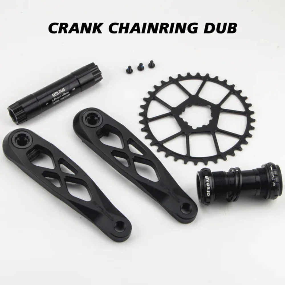 MTB Bike Crank 165mm DUB Axis 29mm Mountain Bicycle Crankset 3nail For Enduro AM
