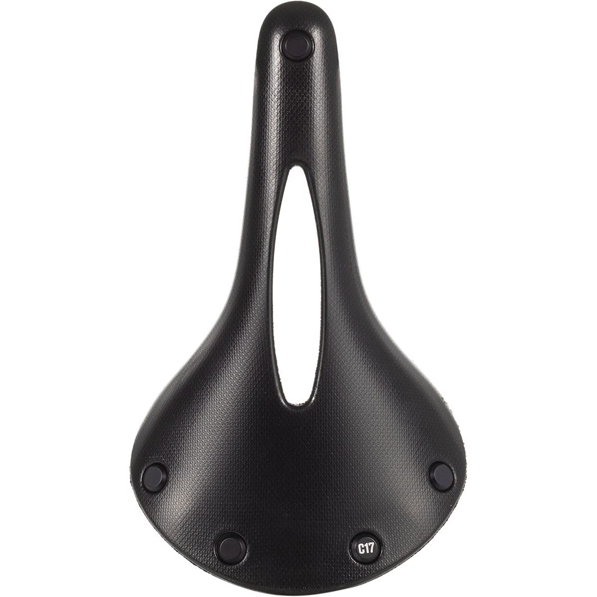 Brooks England C17 Carved All Weather Saddle Black, 162mm