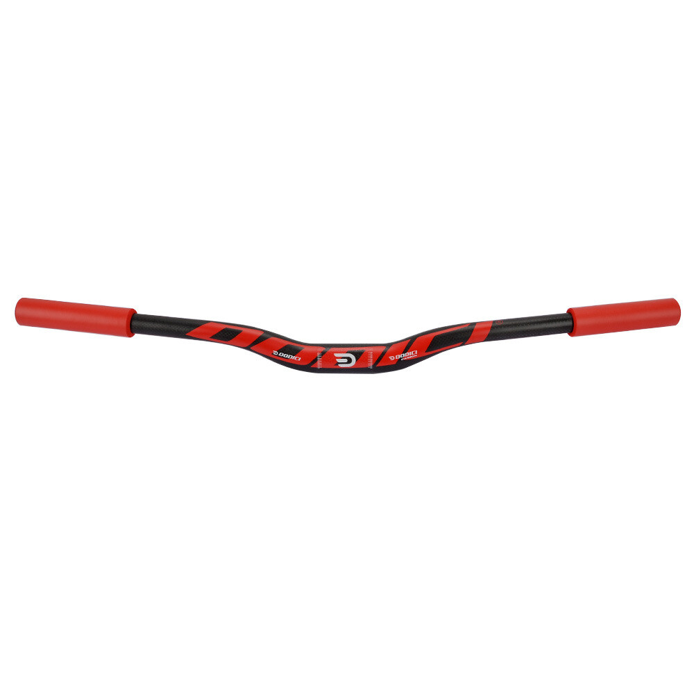Carbon Fiber Bicycle Handlebar Backsweep 5° MTB Bike Rise Bar 31.8*690/720/740mm
