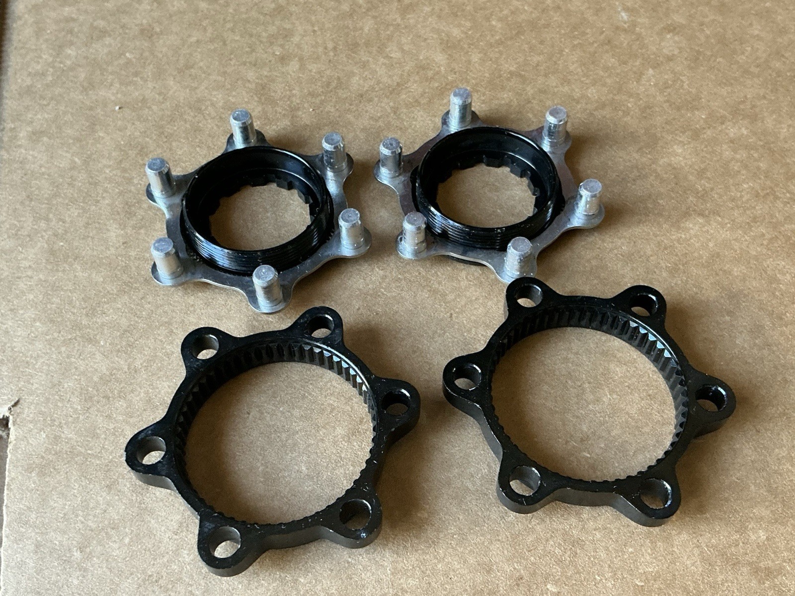 Origin 8 Quick Release CenterLock Disc Adapters Pair Road/Touring/MTB