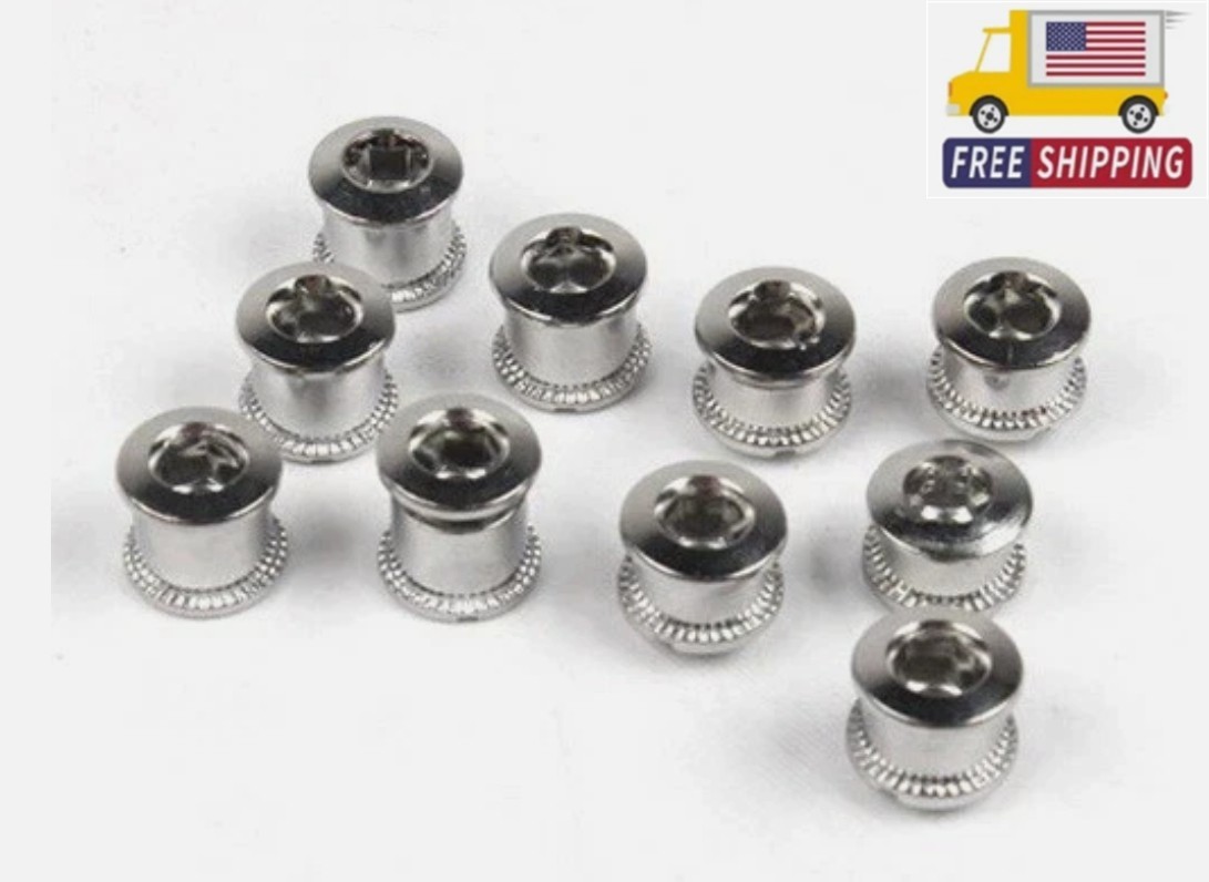 MTB Road Bike Chainring Screws Bolts Single Double Triple Speeds Stainless Steel