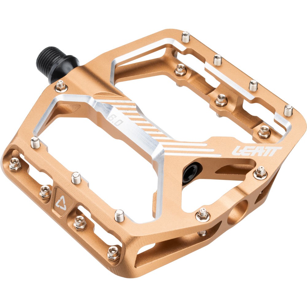 Leatt AllMtn 6.0 Flat Pedals 114 x 107mm Bronze