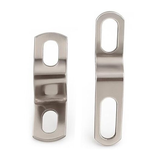 2 Pcs Motorcycle Exhaust Muffler Z‑Bracket Hanger, Connector Z Long + Short
