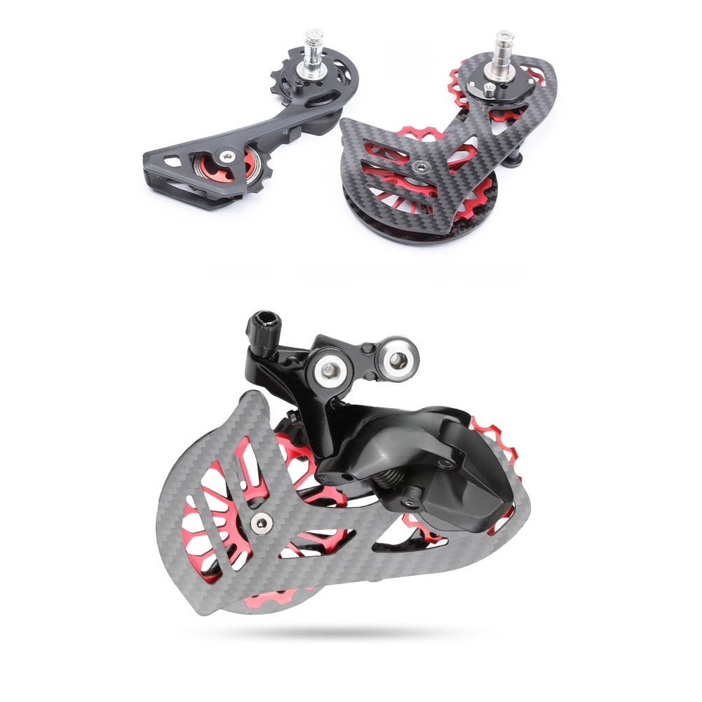 Lightweight Rear Derailleur Pulley Wheel Made of Carbon Fiber for Road Cycling