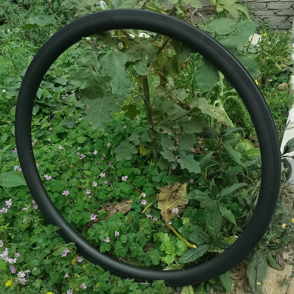 Road Bike Carbon Rim V Brake 25mm Width Tubeless Clincher Bicycle Rims UD 3K 12K