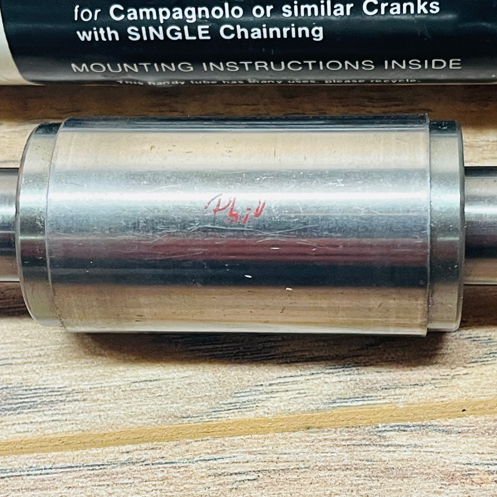 Phil Wood Bottom Sealed Crankbearing Bottom Bracket Campagnolo 108mm No Cups