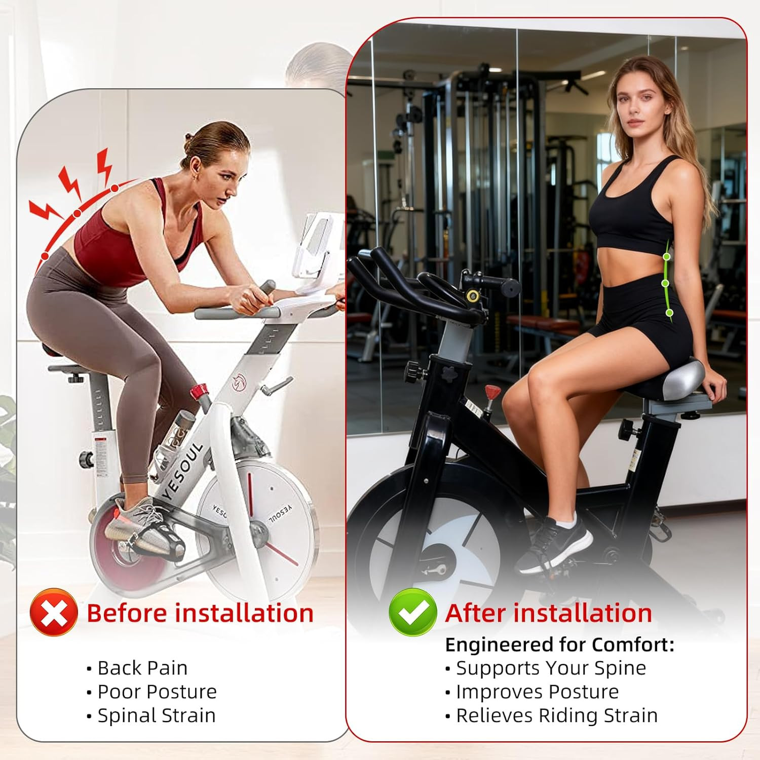 Adjustable Handlebar Extender for Indoor Exercise Bikes – Universal Fit
