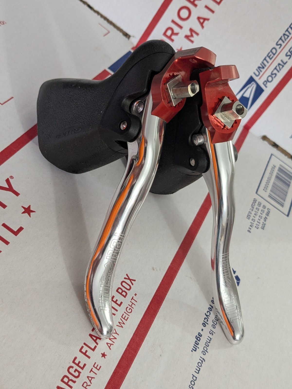 Retroshift Brake Levers Downtube Bar End Shifters Gevenalle Road CX Touring Bike
