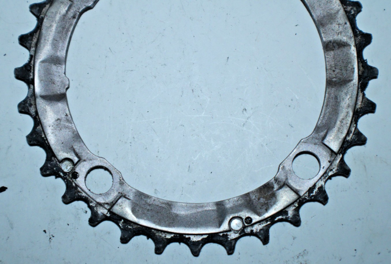 Shimano M-9N32 MTB Bike Chain Ring 4-Bolt 32Tooth 32T 104BCD Silver Gravel Road