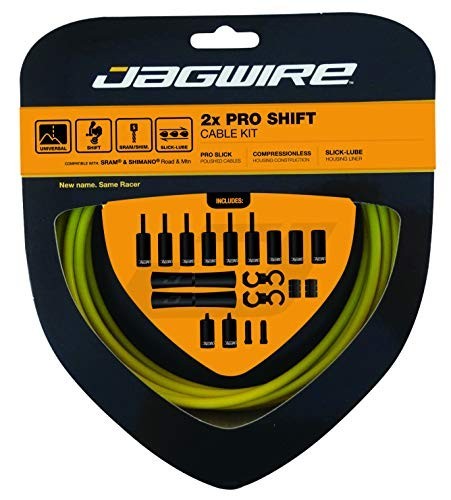 Jagwire – 2X Pro Universal Gear Shift Kit | for Road