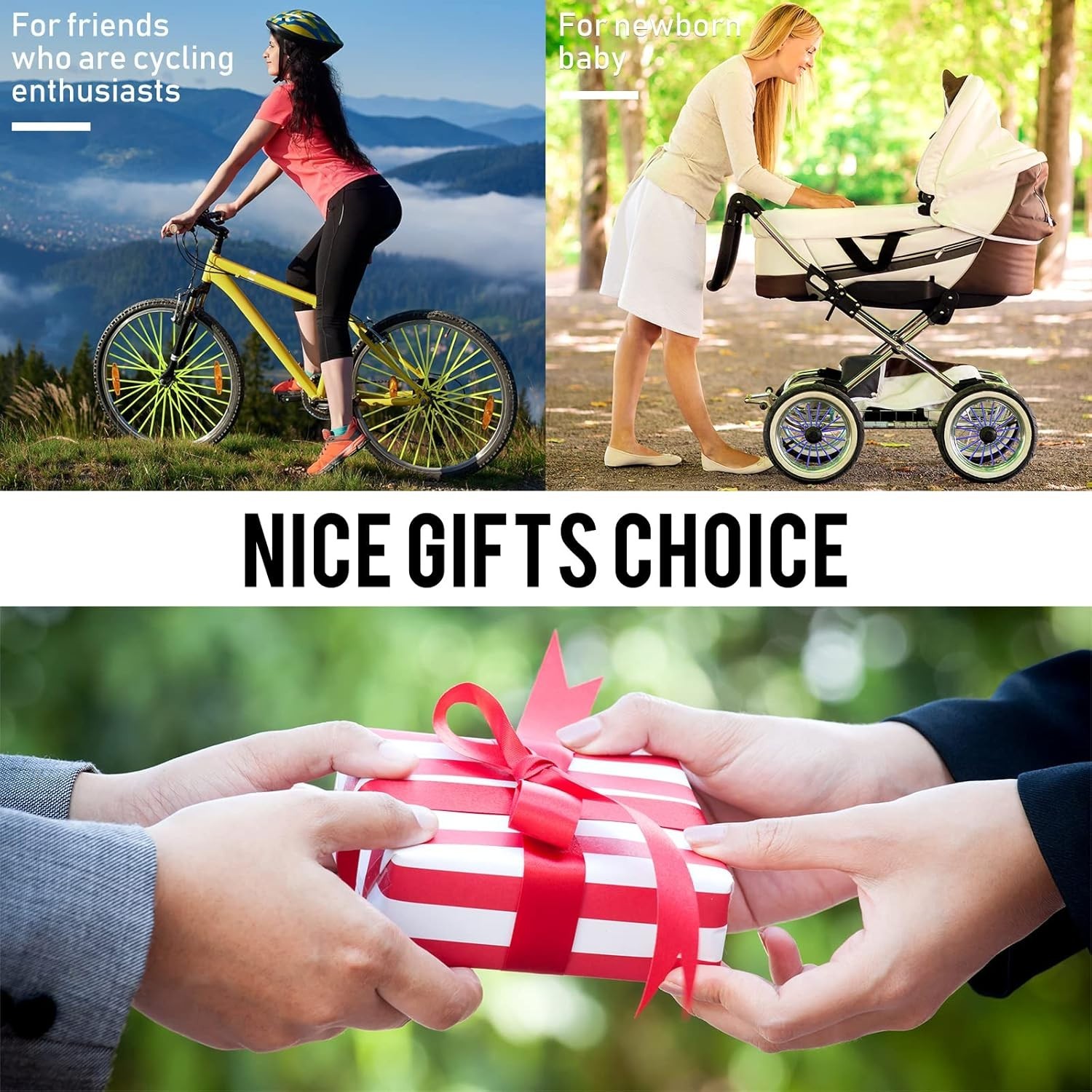216 Pcs Spoke Skins Bike Spoke Covers Decorations Dirt Bike Rim Wraps for