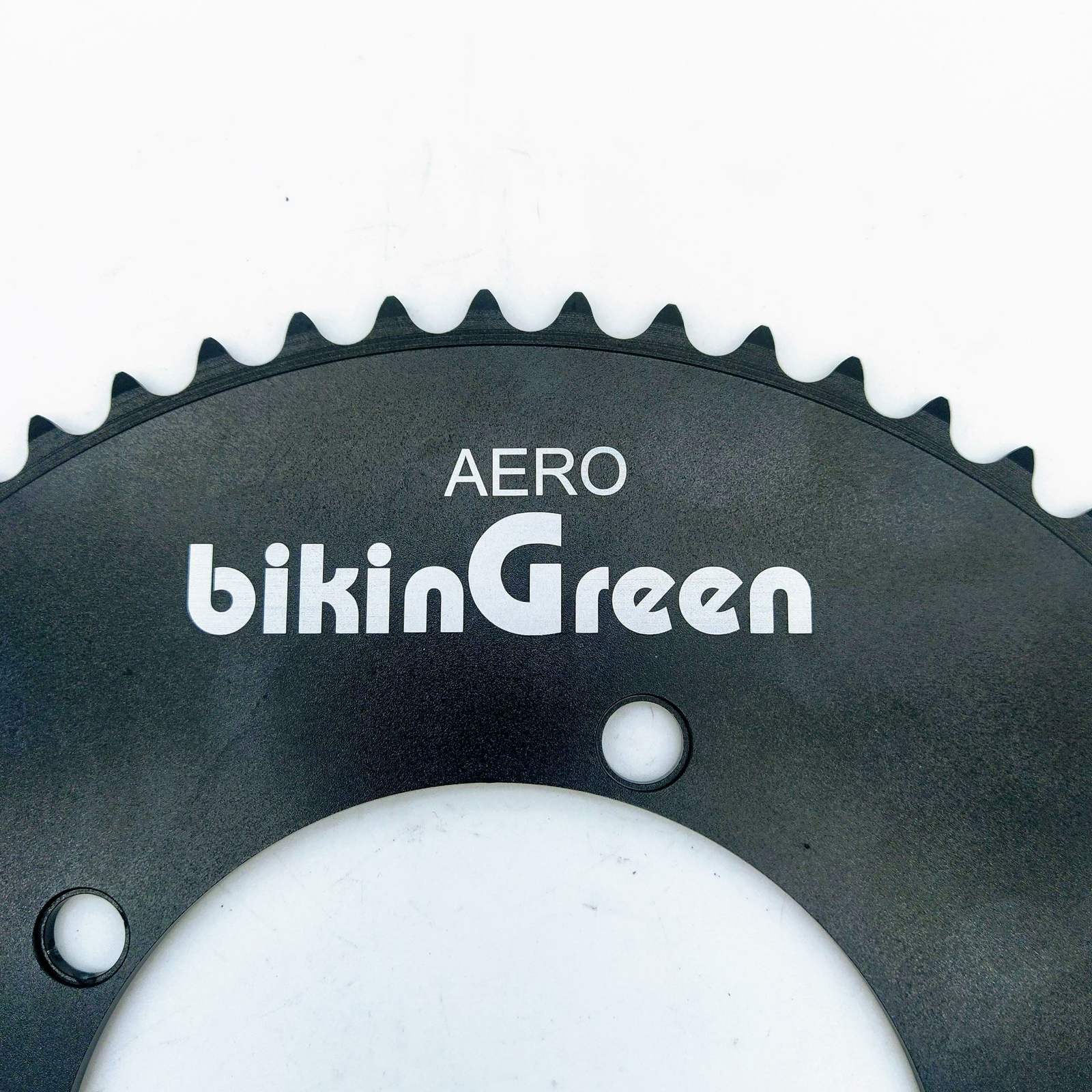 Bikingreen 60T BCD130 Recumbent Chainring CNC 7075 Road FixIe “Black” TT Track