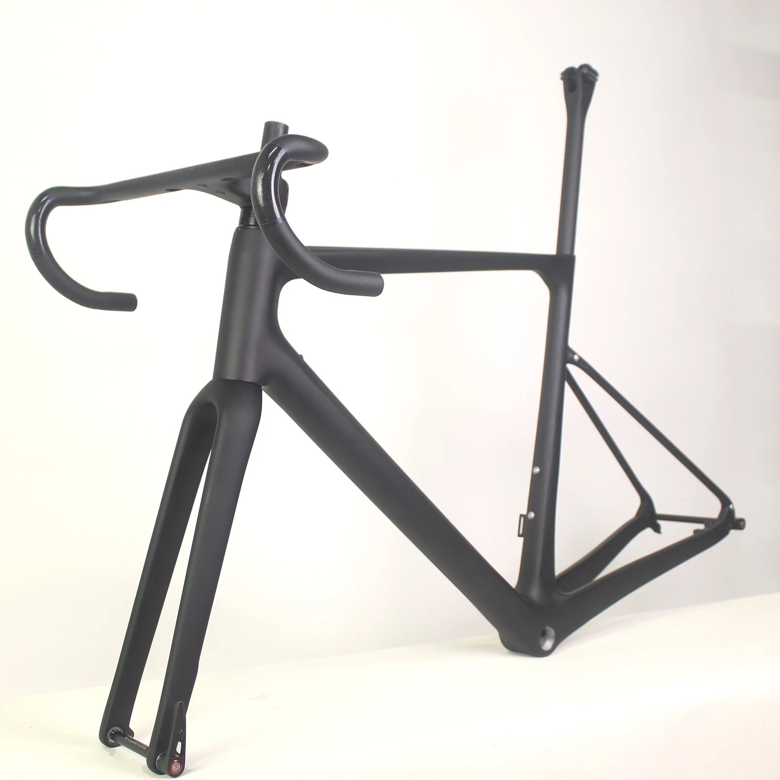 Carbon Fiber Gravel Bike Front Fork 700C Tapered Tube 12*100mm Thru Axle