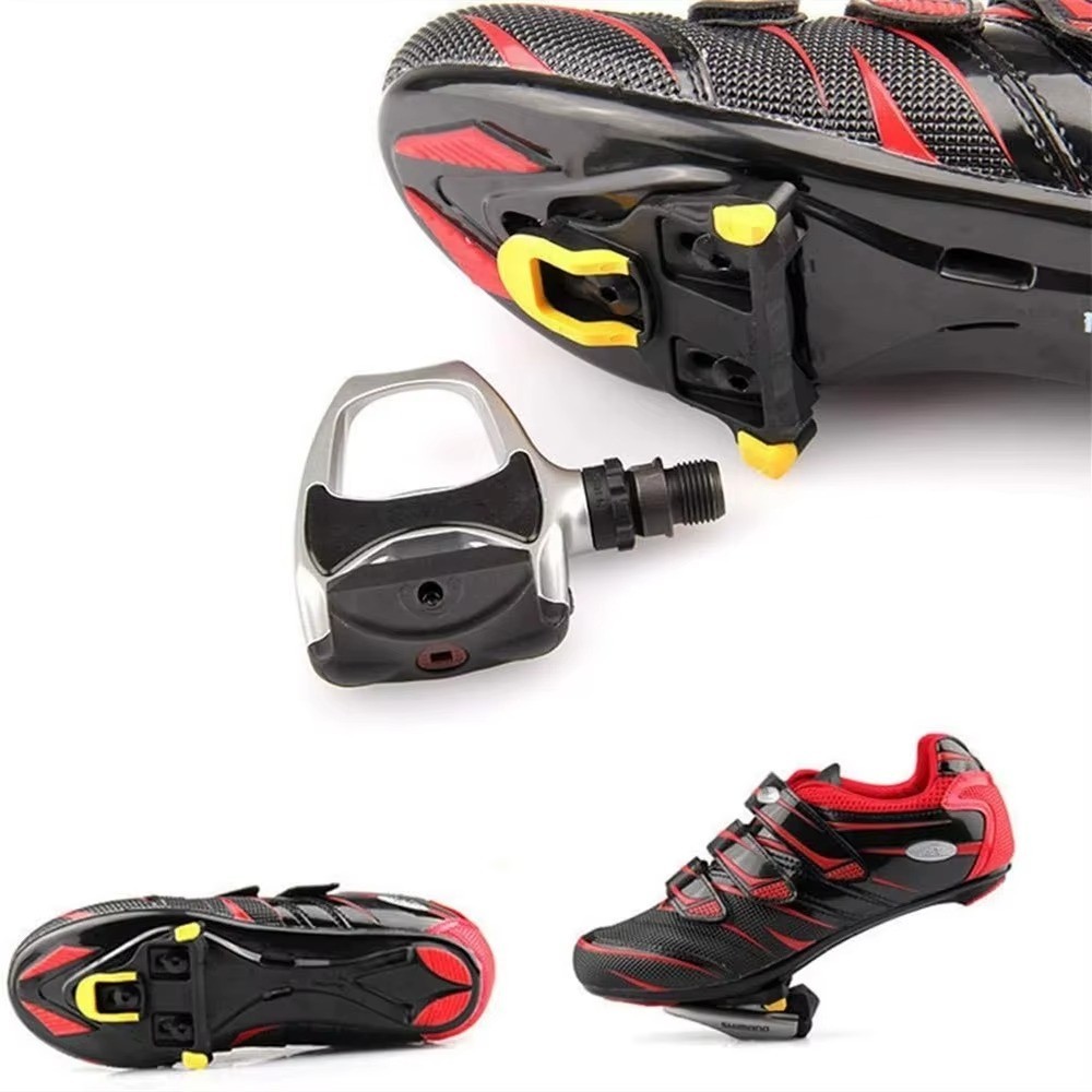 SPD-SL Road Bike Cleats Pedal Plates for Shimano Cycling Shoes Float Self-Lockin