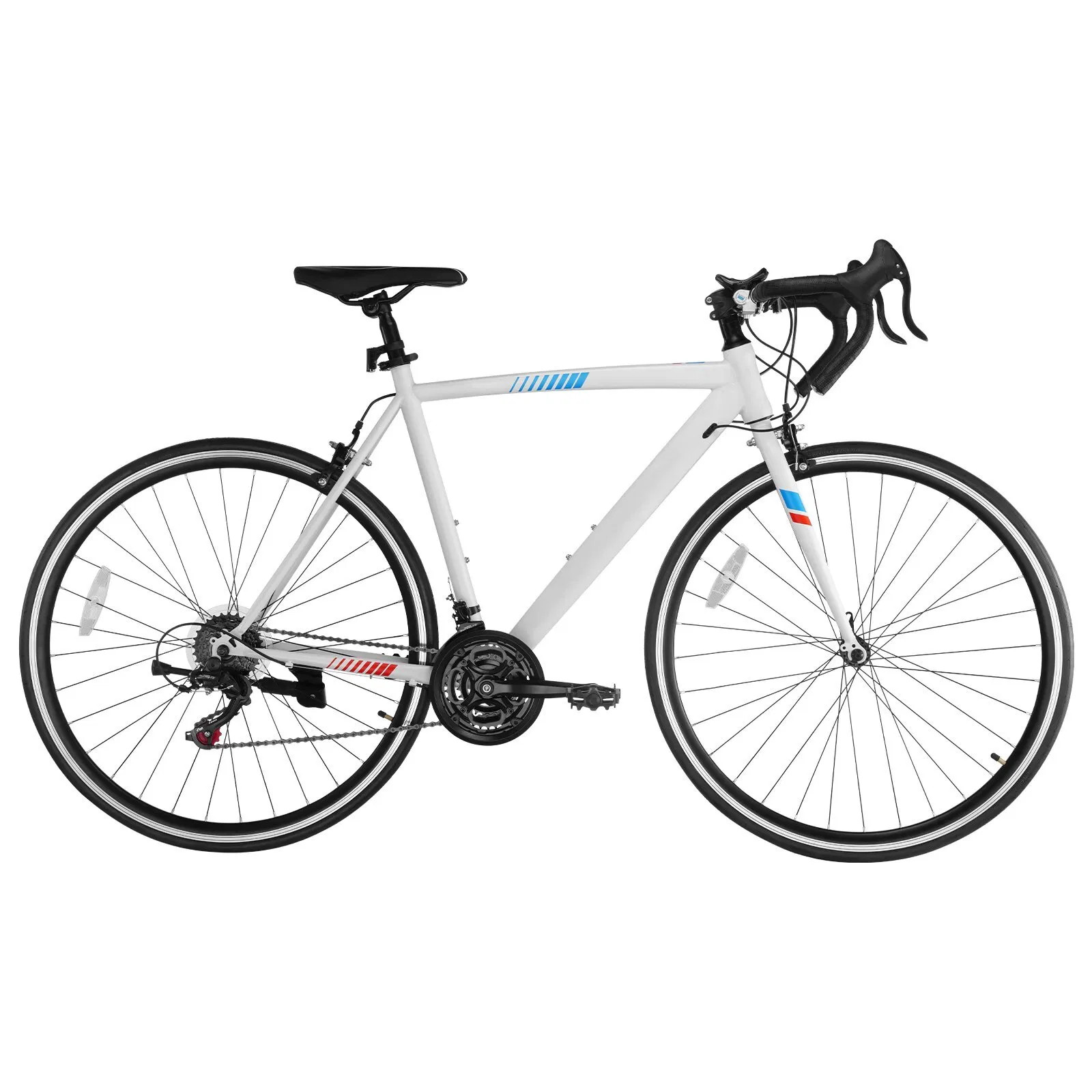 Road Bike, 700C Wheels Racing Bike, SHIMANO 21 Speeds Drivetrain City Commuter R