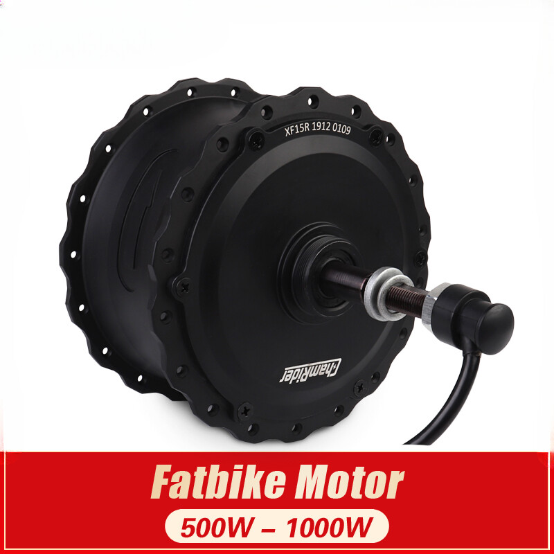 48V 750W Brushless Gear Rear Wheel Drive Hub Motor Fat E-bike for 175 mm 190mm