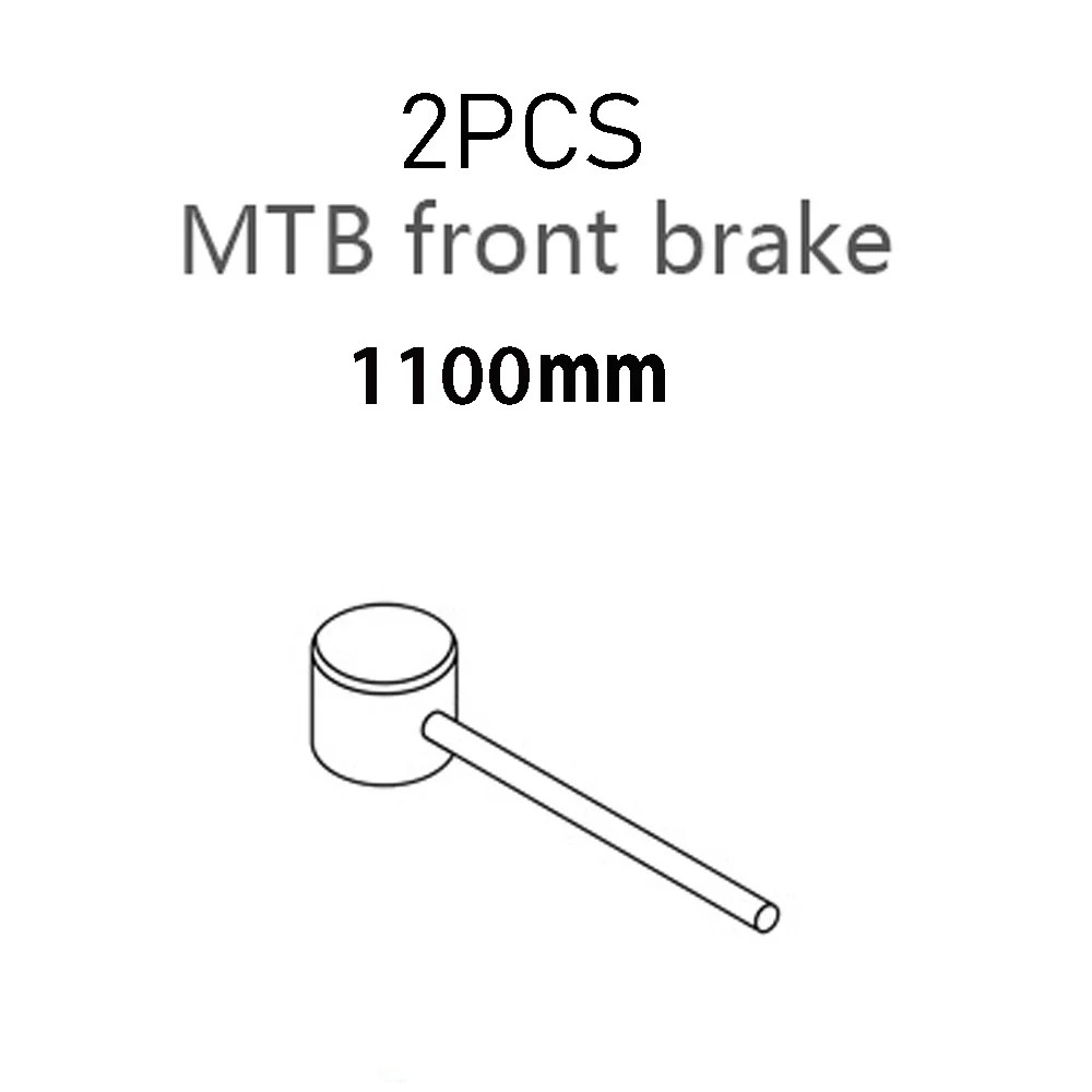 2Pcs Bike Shift Cable Brake Wire for MTB Road Bike Brake Inner Cable Front Rear