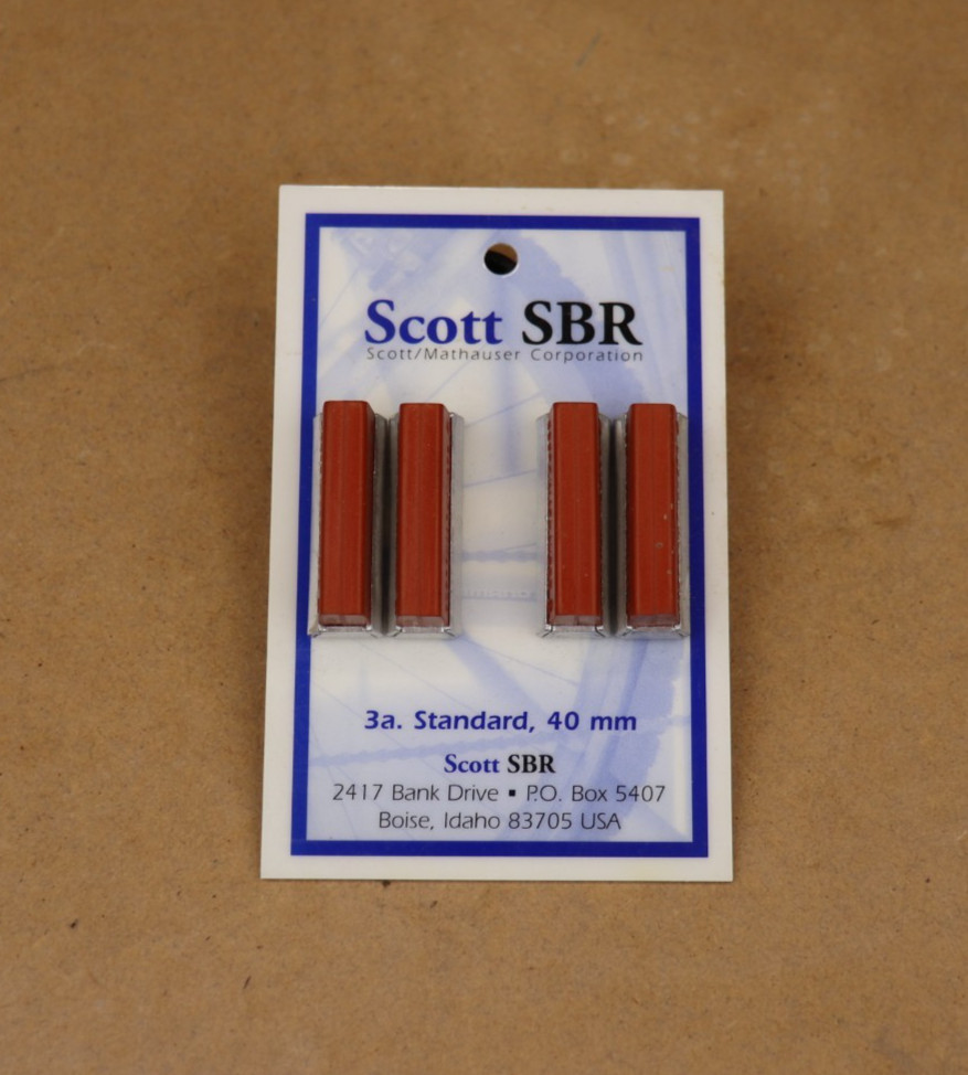 NOS 4 Vintage Scott Mathauser Standard 40mm Salmon replacement Brake Pads shoes