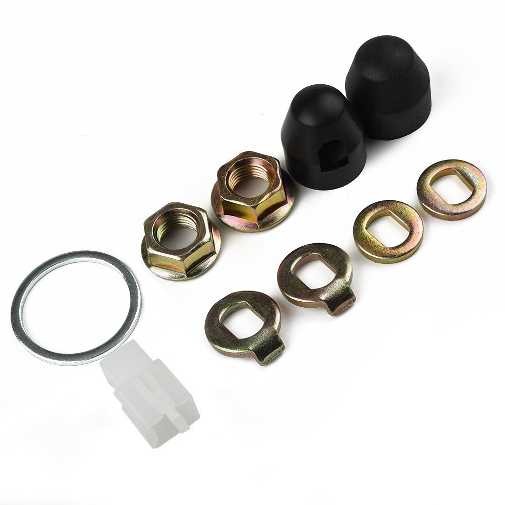E-bike Hub Motor Axle M12/M14 Lock Nut /lock Washer /spacer /nut Cover Kit