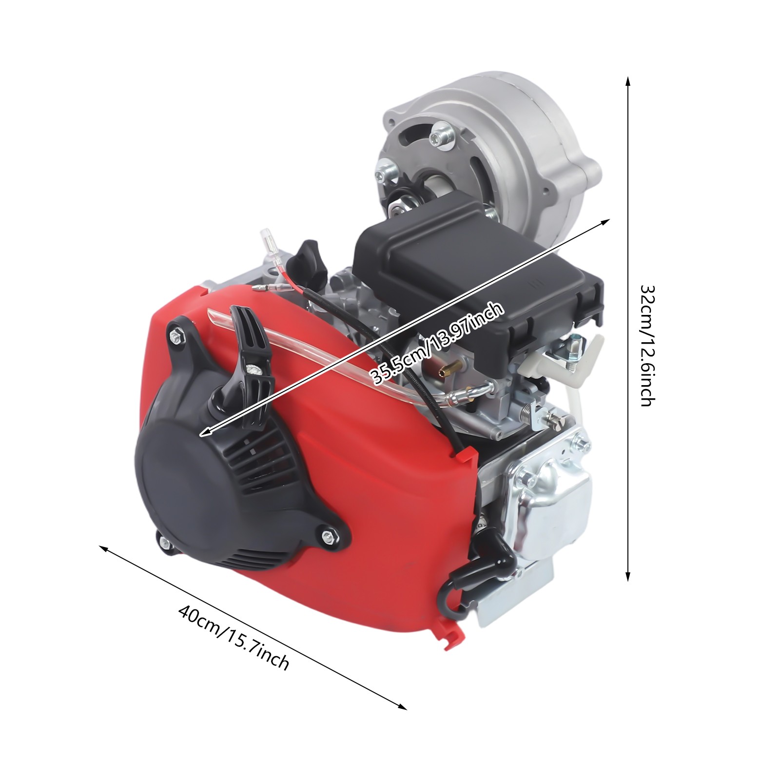 4 Stroke 53CC Gas Petrol Motorized Bicycle Engine Motor Kit Chain Drive