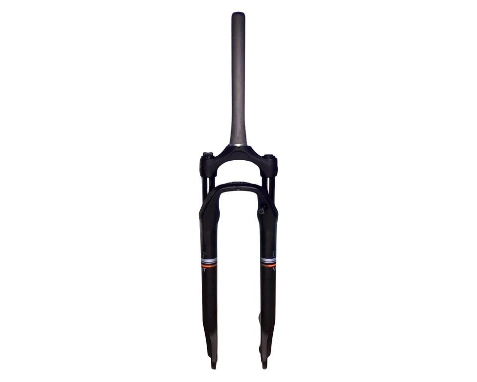 RST Volant 700C E‑Bike Fork 60mm Tapered PM Disc 9×100 QR Coil Spring Black