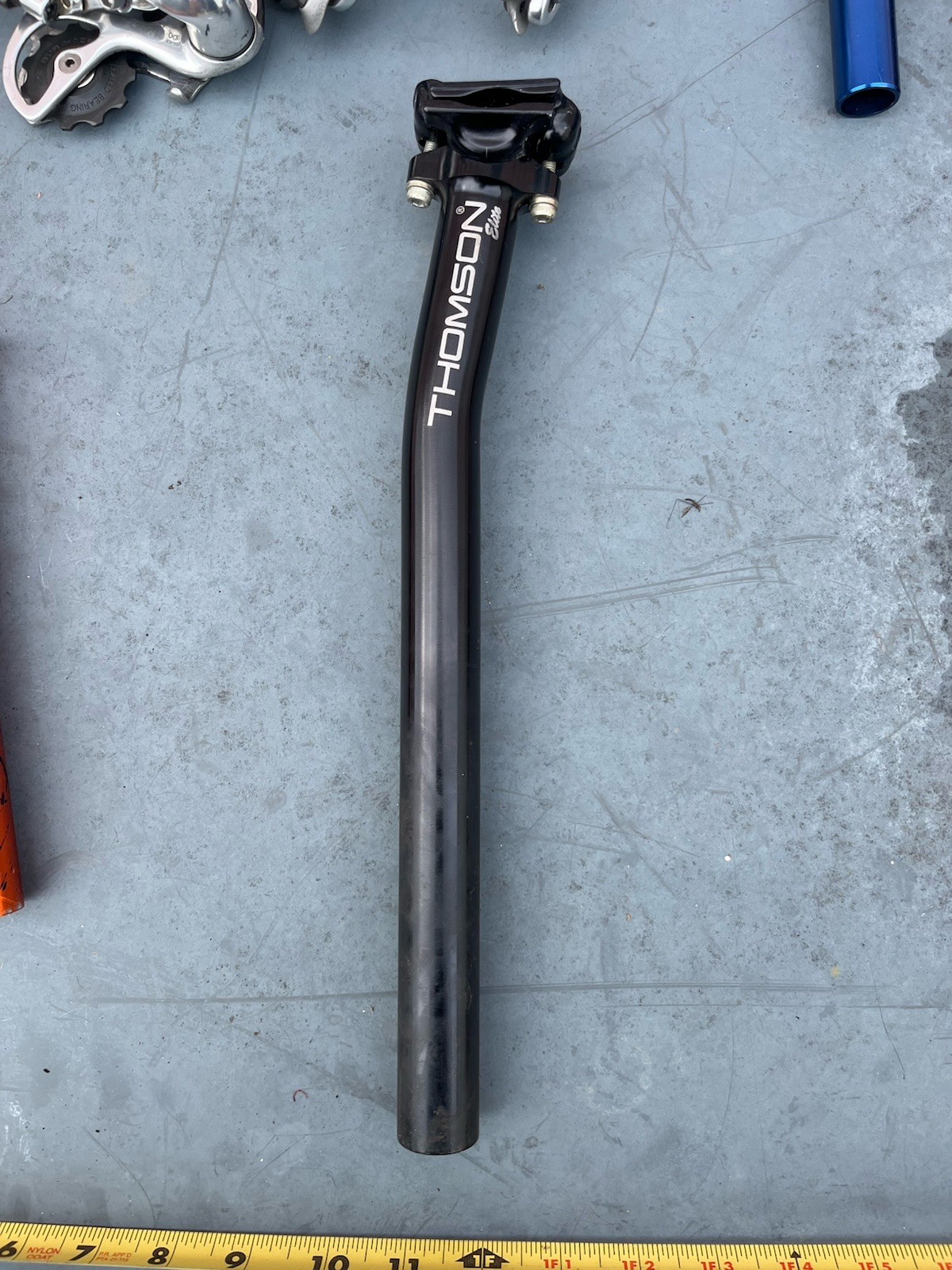 used, VGC, 26.8mm, Thomson Elite Bicycle Setback Seatpost, 330mm