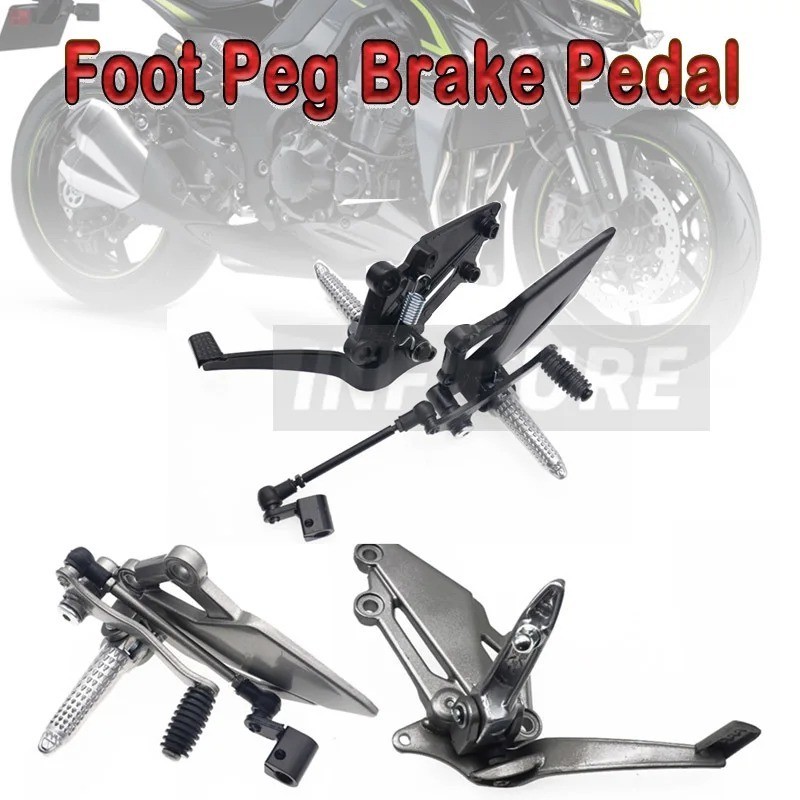 Motorcycle Left Footrest Gear Shift Lever Pedal For KAWASAKI NINJA 300/250/R