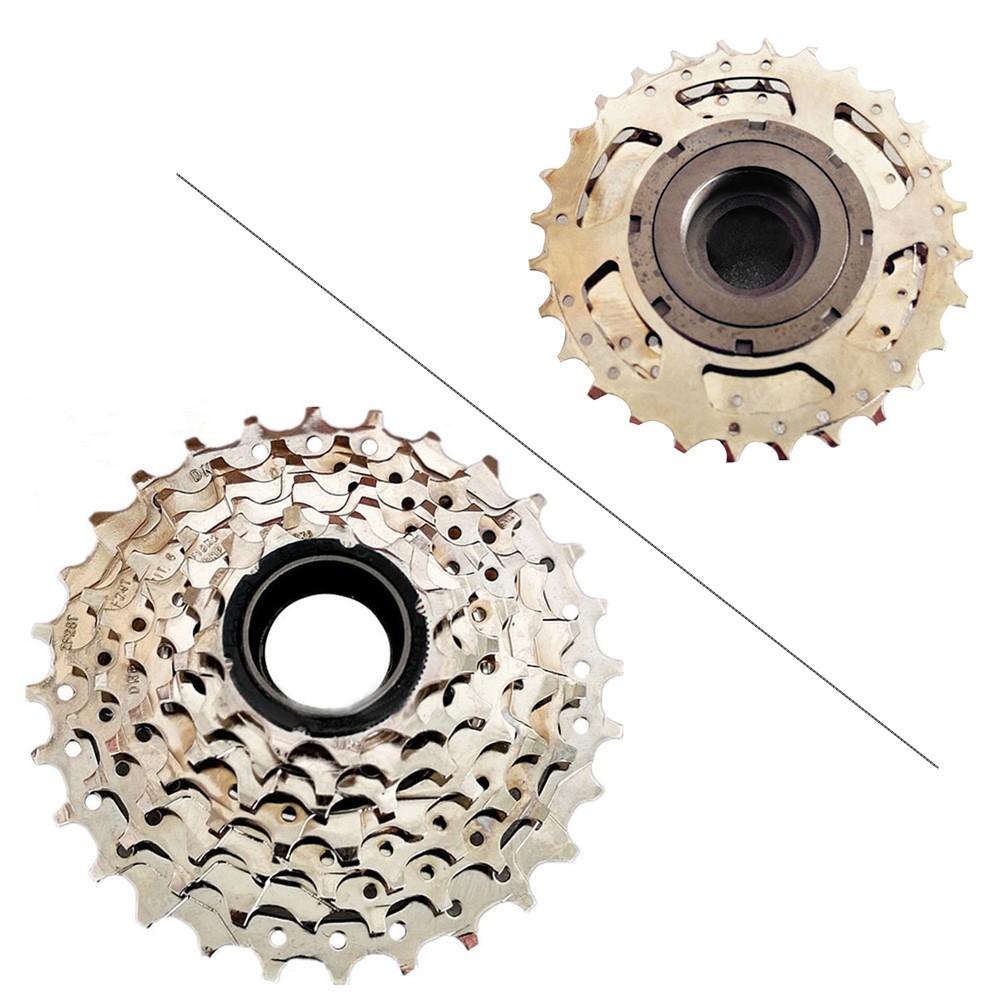 DNP 7-Speed Screw-on MTB Bike Freewheel Nickel Plate 11-28T MicroShift System US
