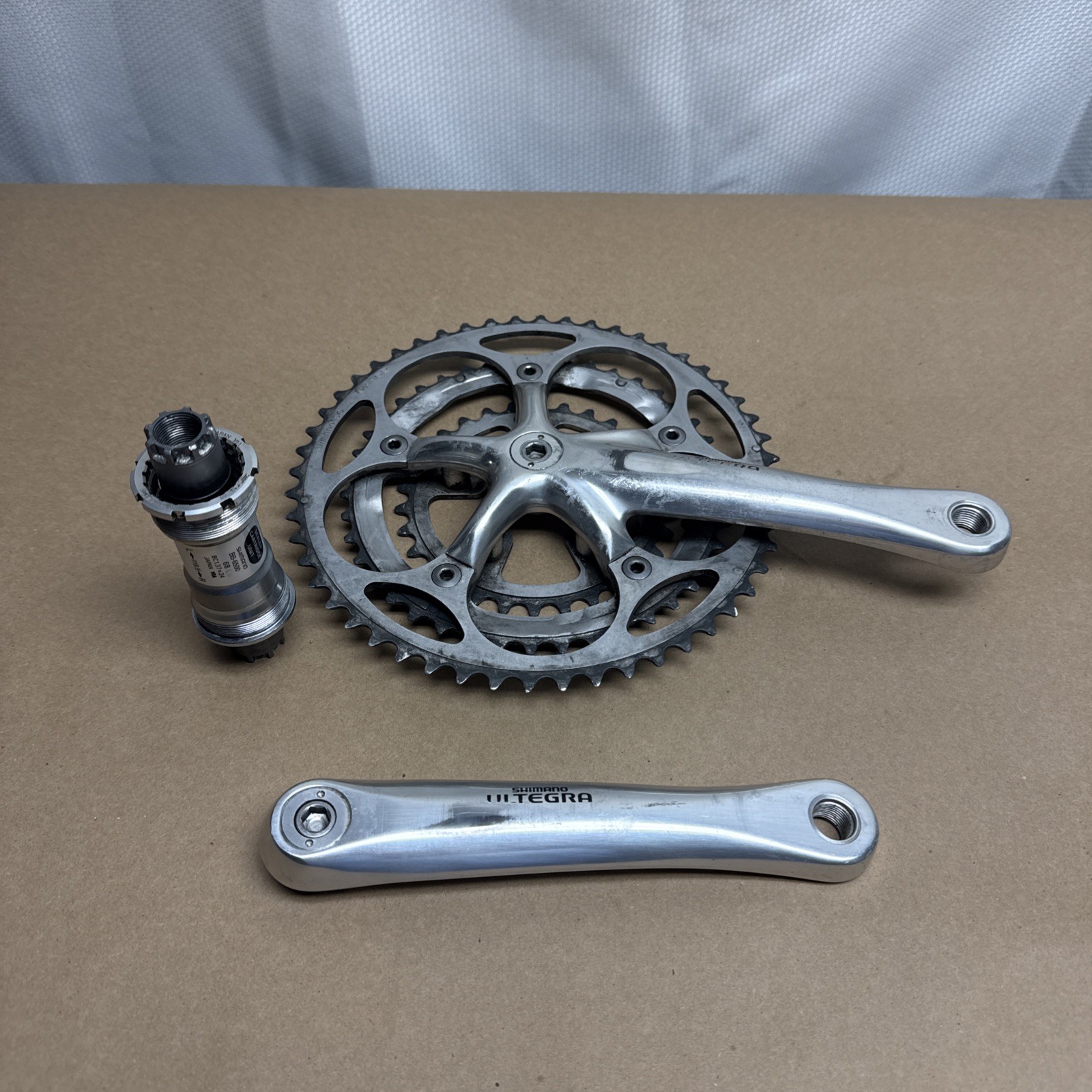 Shimano Ultegra FC-6503 3×9 Speed Road Bike Crankset 172.5mm 52/42/30T Triple