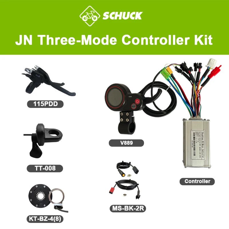Ebike JN 17A Three-Mode Sinewave with V889 115PDD MS-BK-2R TT-008 KT-BZ-4(8) Use