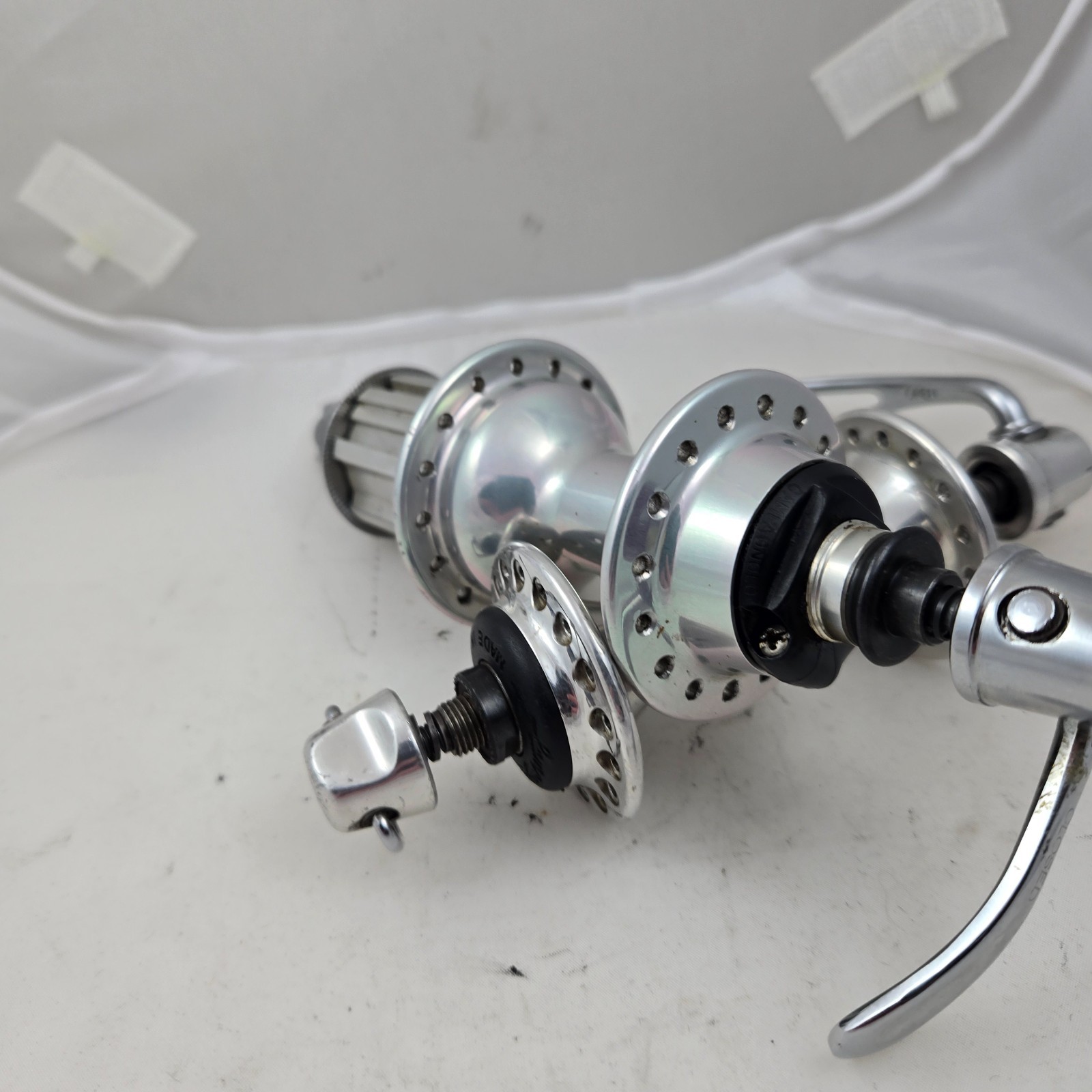 Vintage Campagnolo Record/Centaur Hubset 32h Front/Rear Used