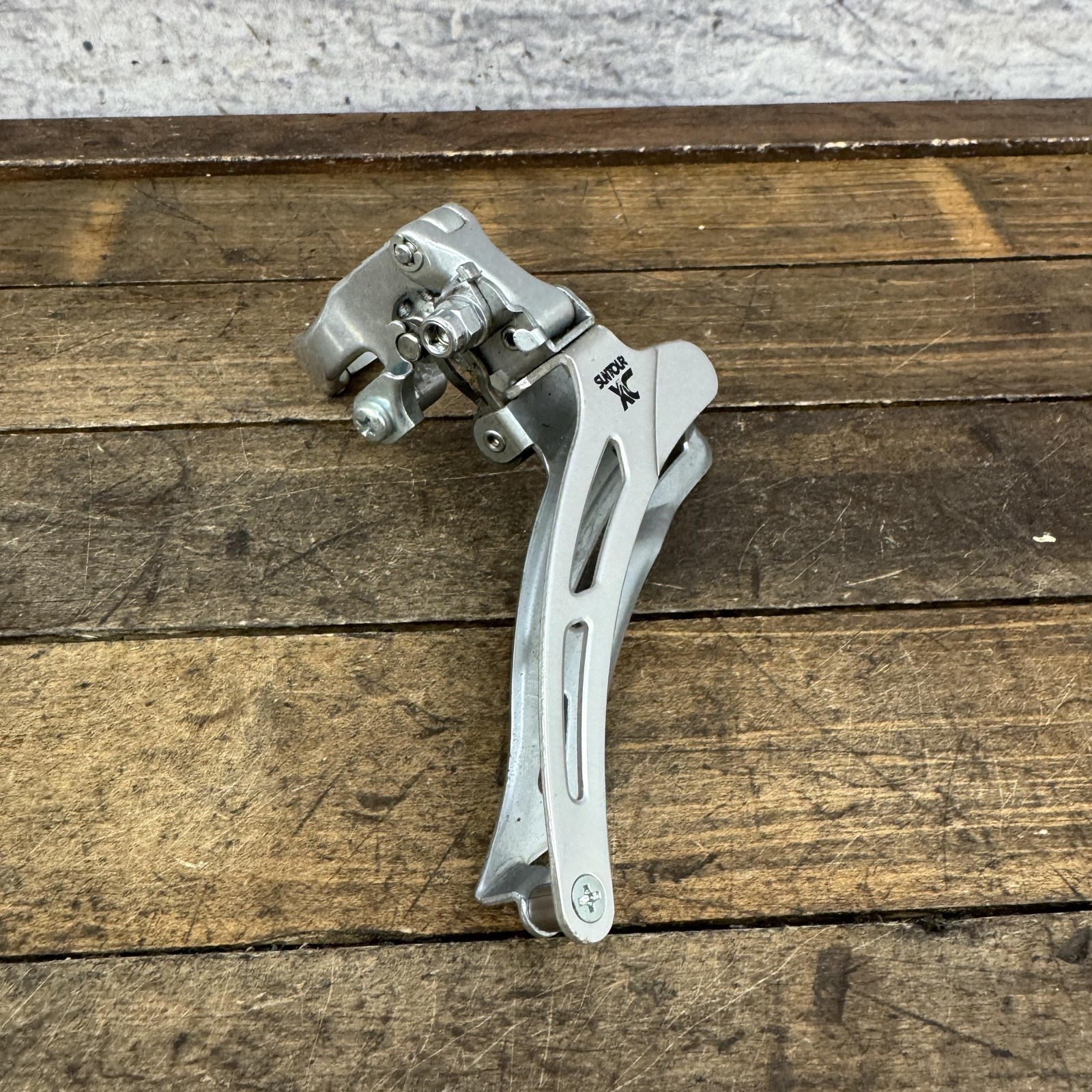 Vintage Suntour XC Front Derailleur 28.6 Clamp Triple NOS Japan Bottom Pull 80s