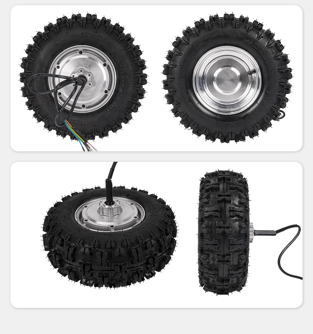 13 Inch 48V High-Torque 150N.m Low-Speed 5-15Km/h Electric Hub Motor