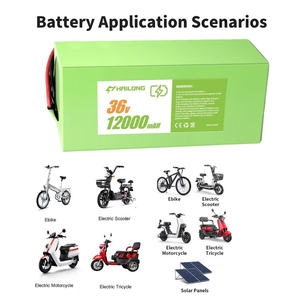 36V 48V 52V Electric Bike Battery Lithium Battery ebike Battery Pack