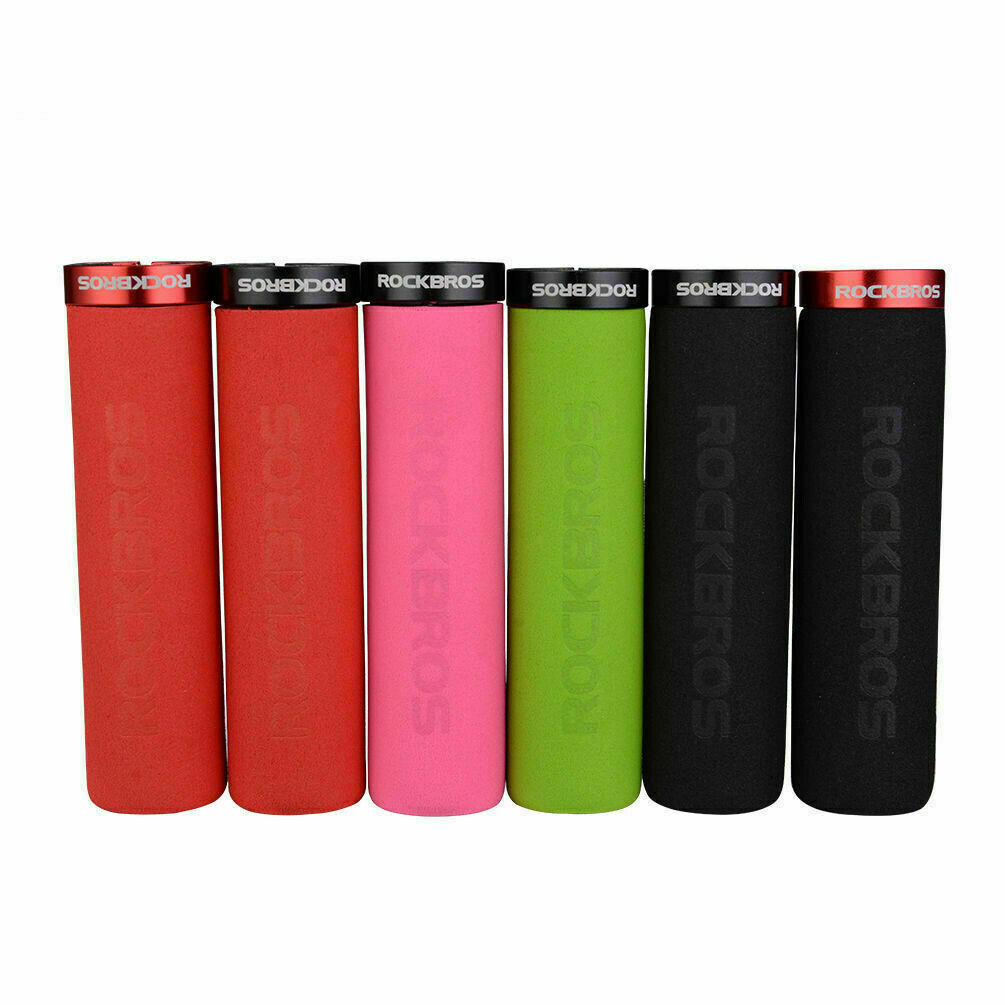 ROCKBROS Bicycle Handlebar Grips Cycling MTB BXM Bike Silicone Sponge Soft Grips