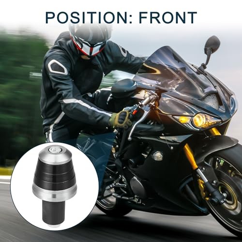Motorcycle Handlebar End Plug Aluminum Alloy 18mm-20mm 0.71″-0.79″ 33.5mm OD