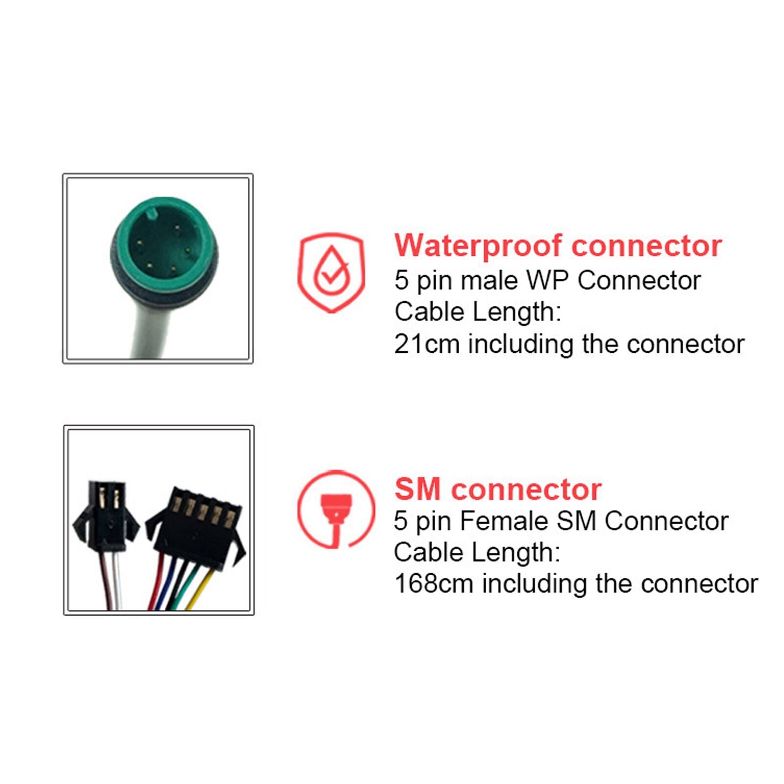 Display Meter Control Panel 24/36/48V LCD E-Bike Electric Bicycle Scooter SW900