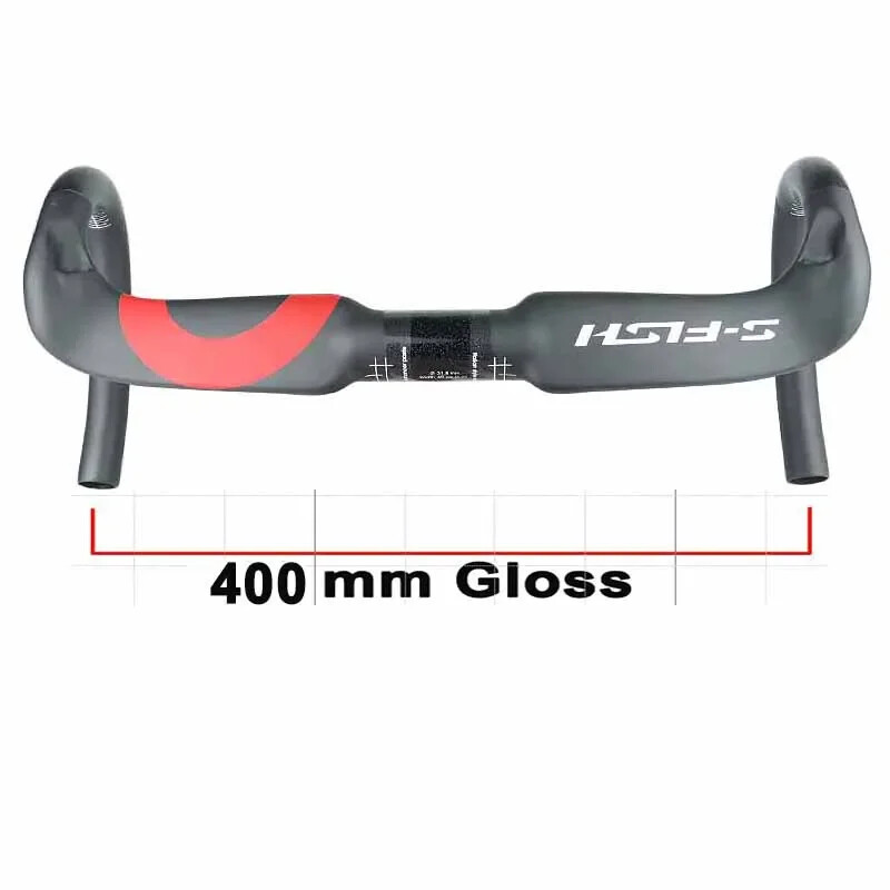 Full Carbon Fiber Road Bike Handlebar Matt/Gloss 31.8mm*380/400/420/440mm
