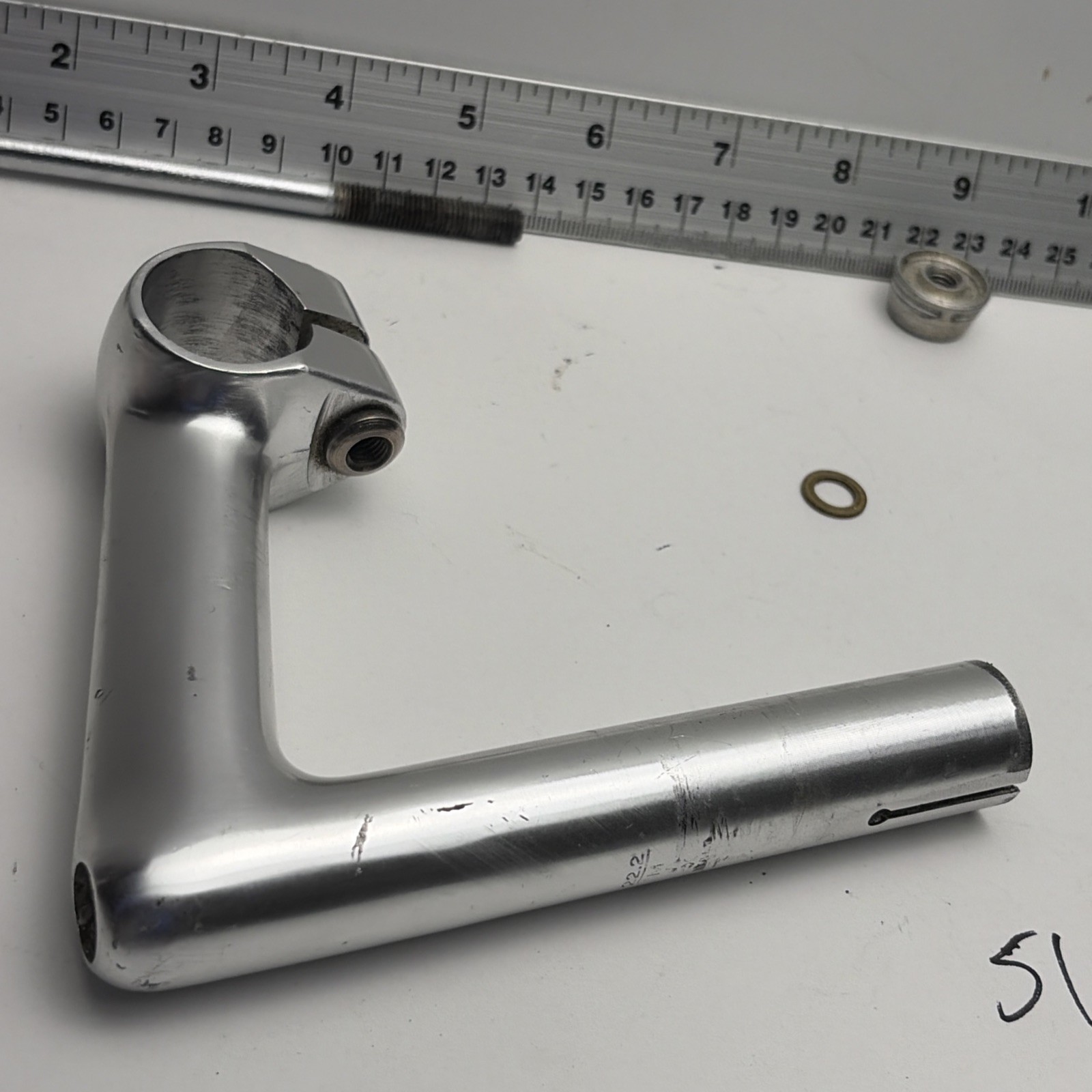 Vintage 3TTT Stem 26.0 mm 100 mm Quill Bar Clamp mtb