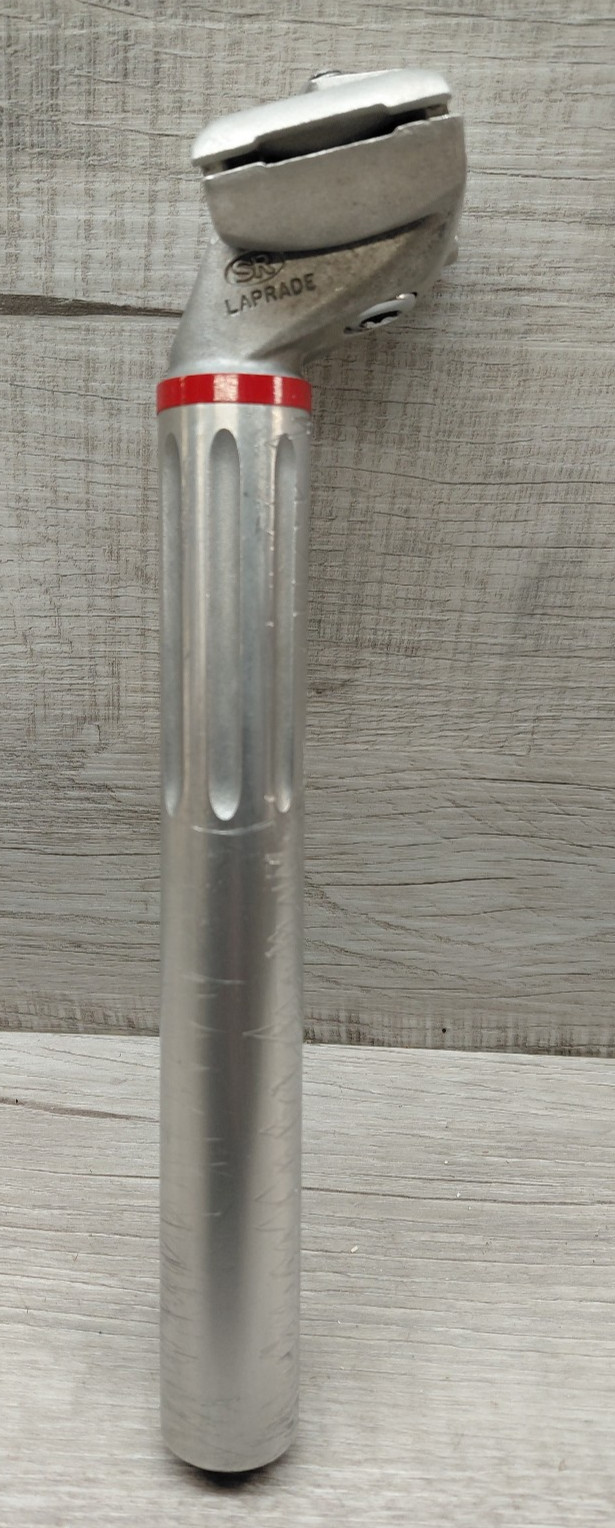 Vintage SR Laprade 27.2 mm Fluted Alloy Micro-Adjust Bicycle Seat Post 220 mm