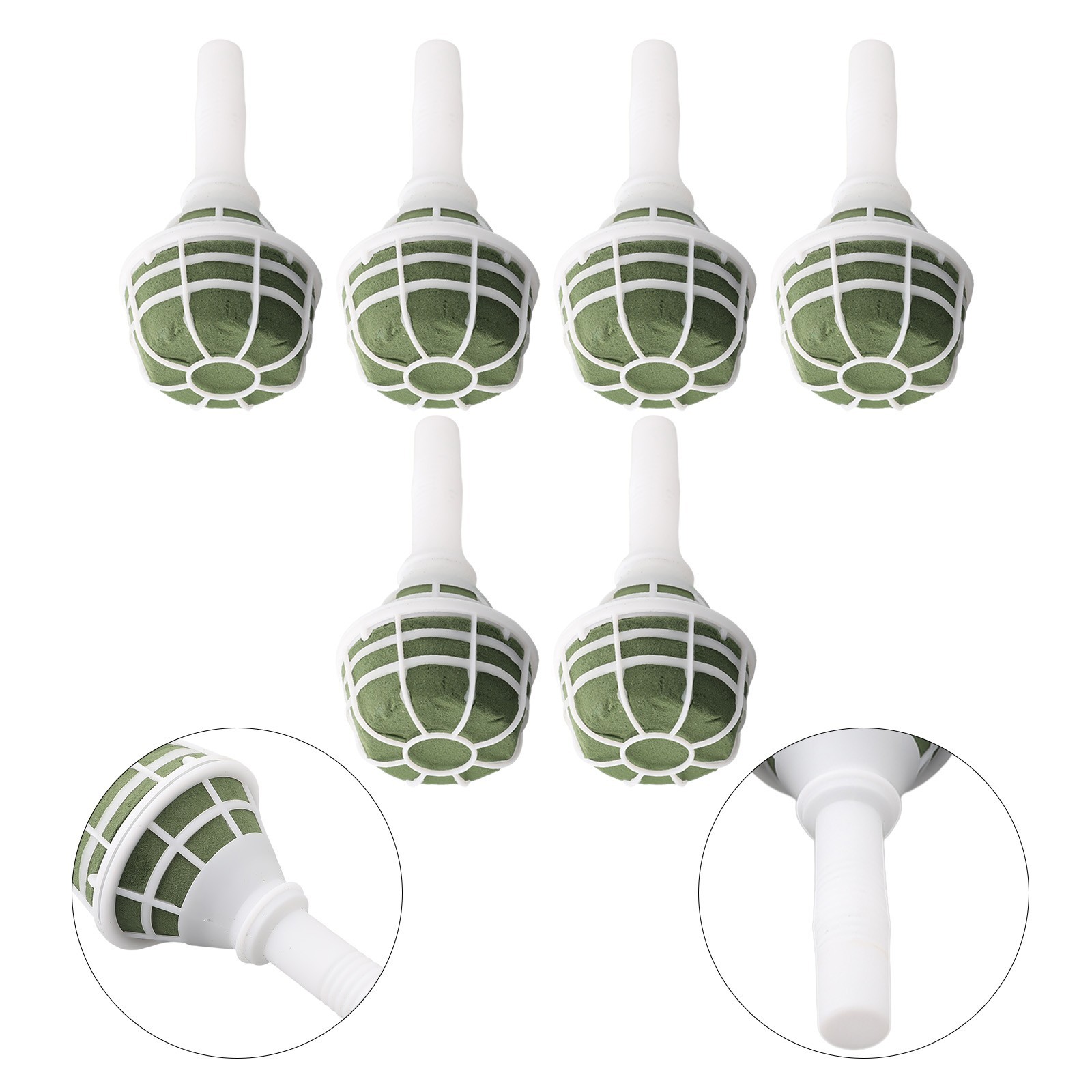 Foam Floral Holder Flower Holder 8cm Handle Accessories Foam High Quality
