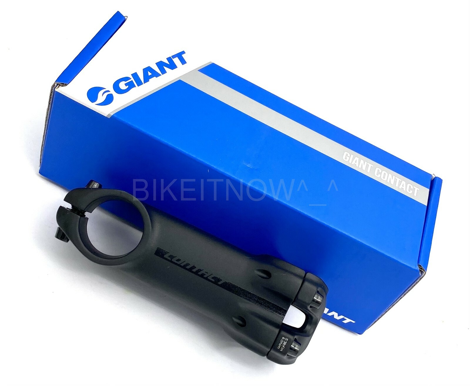 Giantt Contact Bike Stem 31.8×40/50/60/70/80/90/100/110mm ±8Deg,1-1/8″ Black OD1