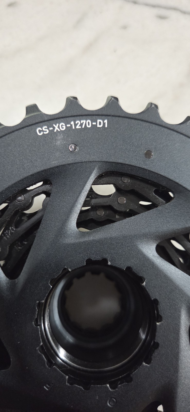 SRAM Force BLACK XG-1270 D1 12-Speed Cassette 10-33T XDR B