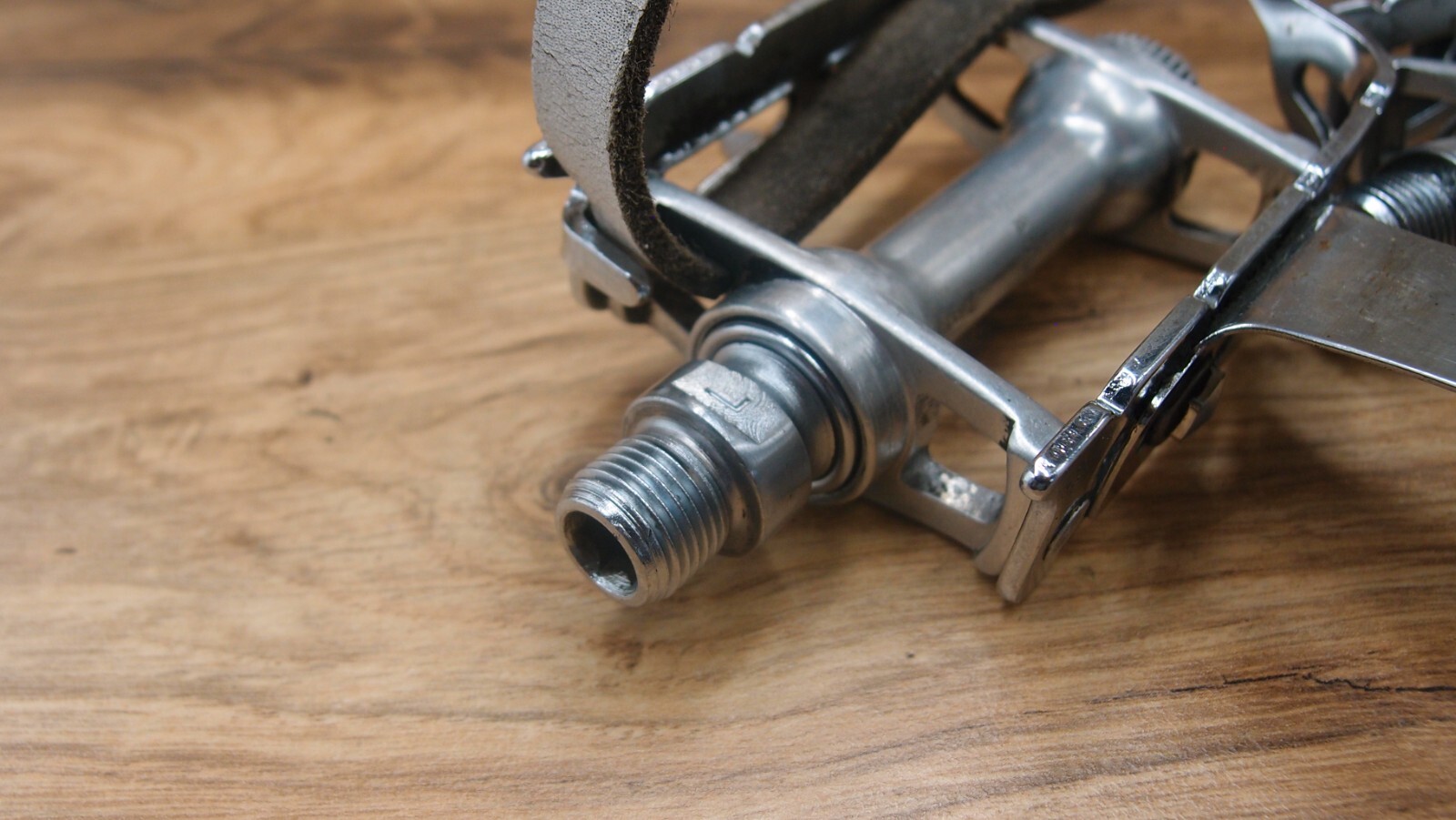 flat platform pedals Spidel Maillard made in France 1982 road bike 9/16 in