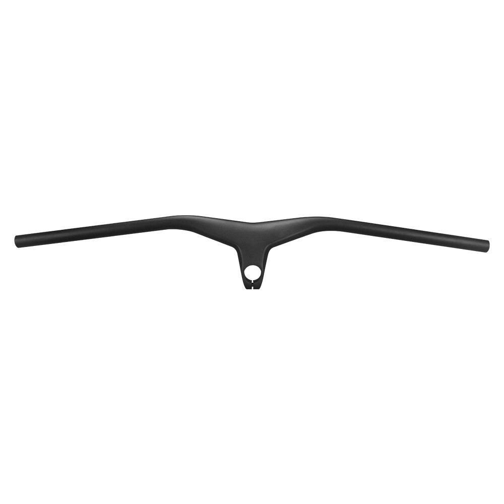 Carbon MTB Handlebar Integrated Stem Mountain Bike Riser Handle Bar 1-1/8″(28.6)